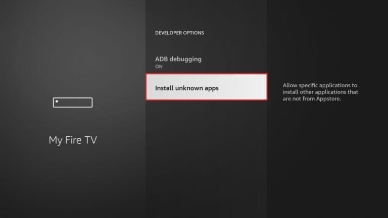 Fire TV Stick setup step 13